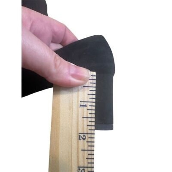 Stuart Weitzman Women's Black Suede Block Heel Pumps Size 6 Casual Office Party - Picture 7 of 16